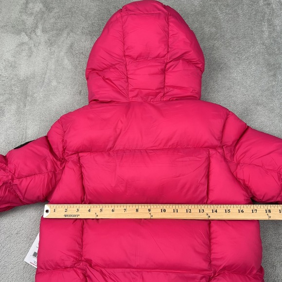 NEW Obermeyer Isla Jacket Teen Girl's Small Size 8 Pink Puffer‎ Snow 31101 - Picture 13 of 13